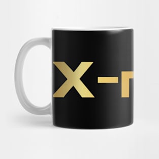 X-man Name Logo Mug